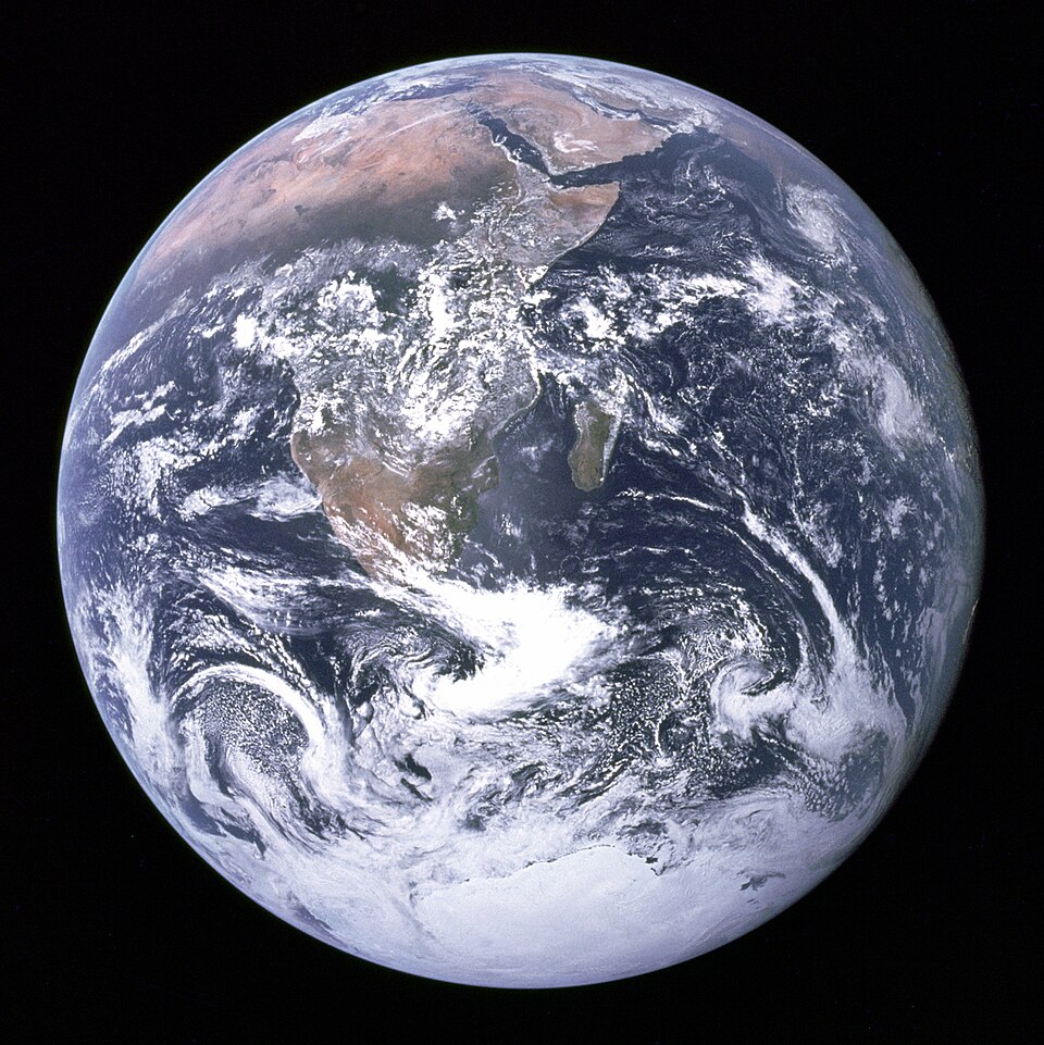 The Earth seen from Apollo17 - dec. 1972